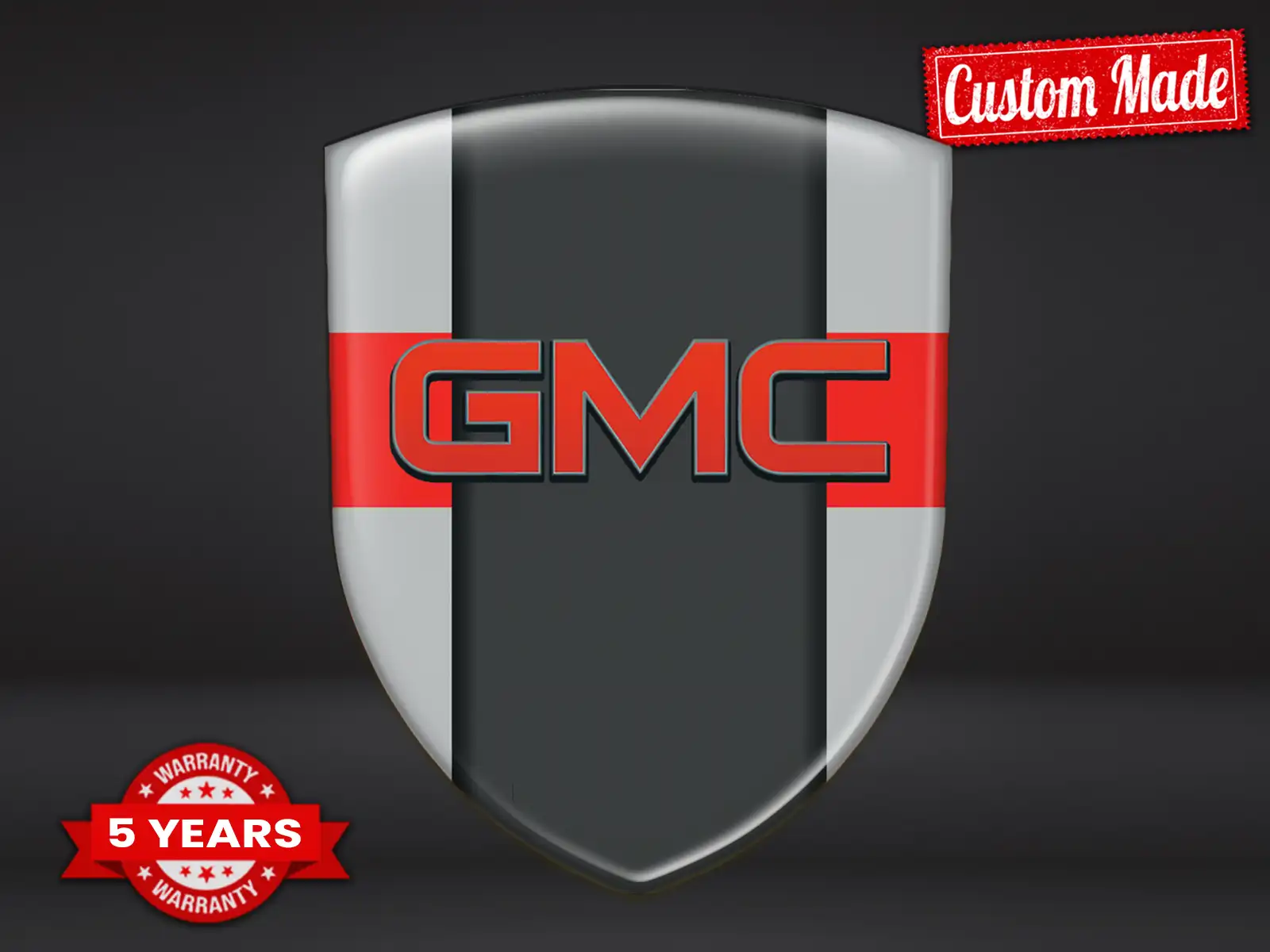 GMC Windschutzaufkleber Racing Tuning Anpassbar